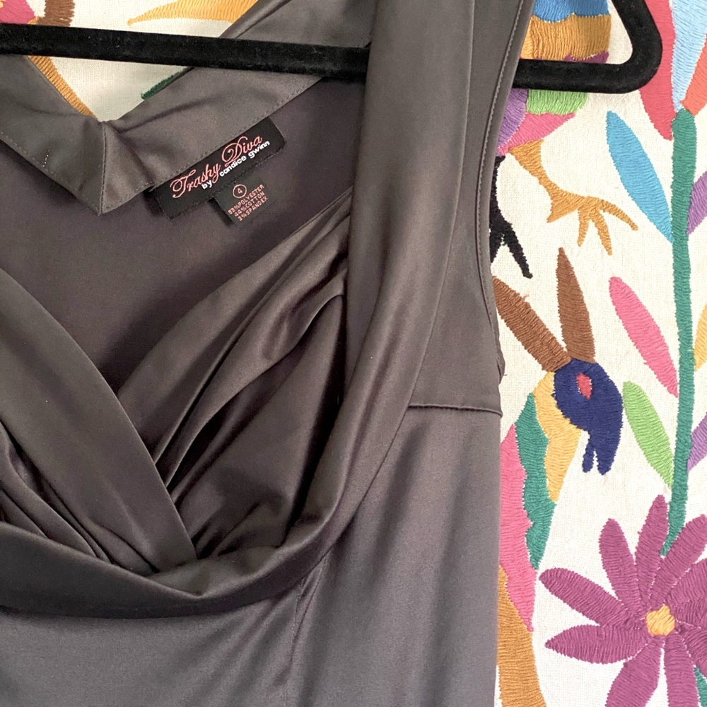 Beautiful Gray Trashy Diva Dress - Picture 3 of 6
